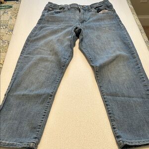 Ella Moss Blue Straight Leg Jeans